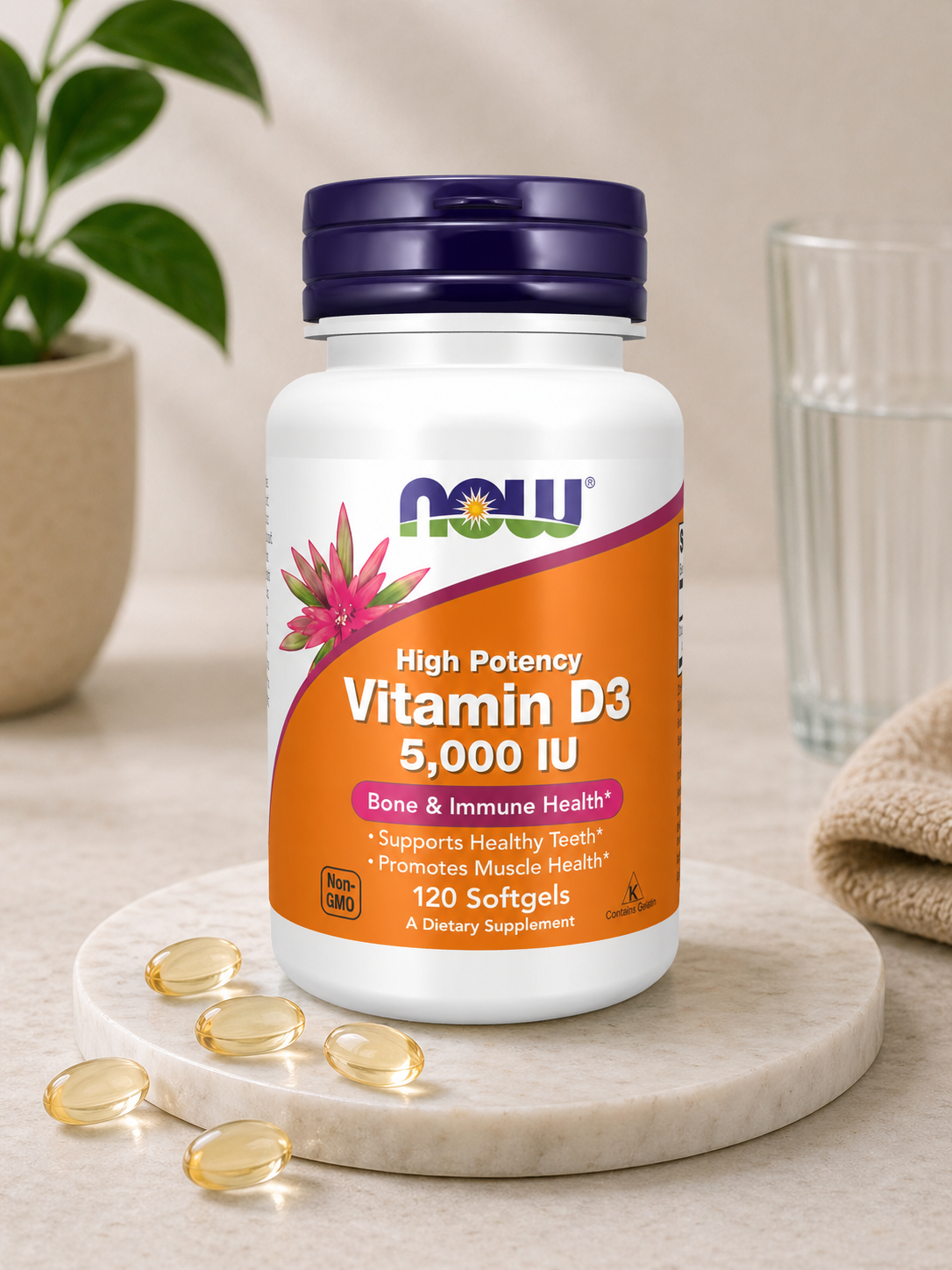 Vitamina D3 - NOW