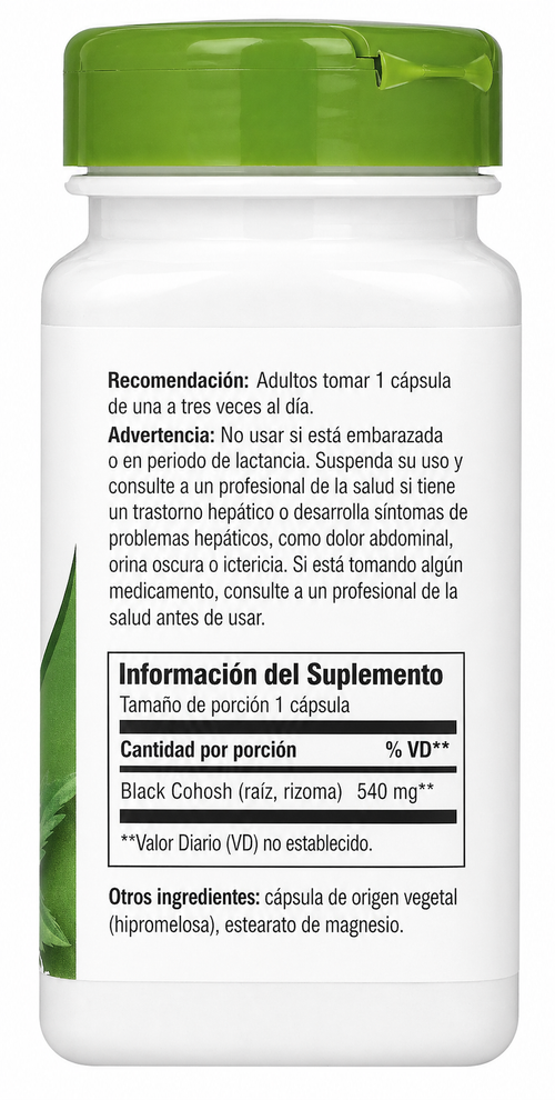 Cohosh negro - Nature's way