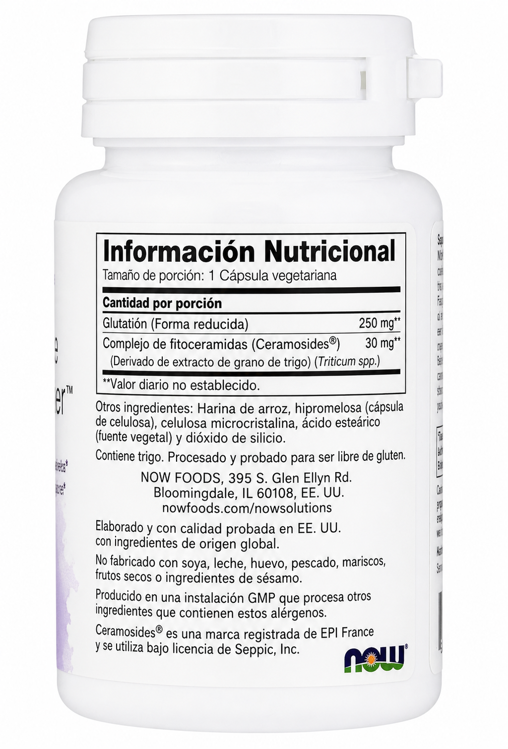 Glutathione - Piel Radiante - NOW